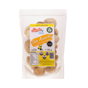 Galleta Saoba Zero Vainilla 185 g (sin azúcar)